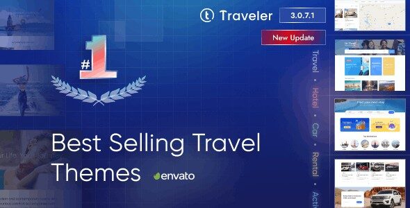 Traveler 3.2.6 – Travel Booking WordPress Theme
